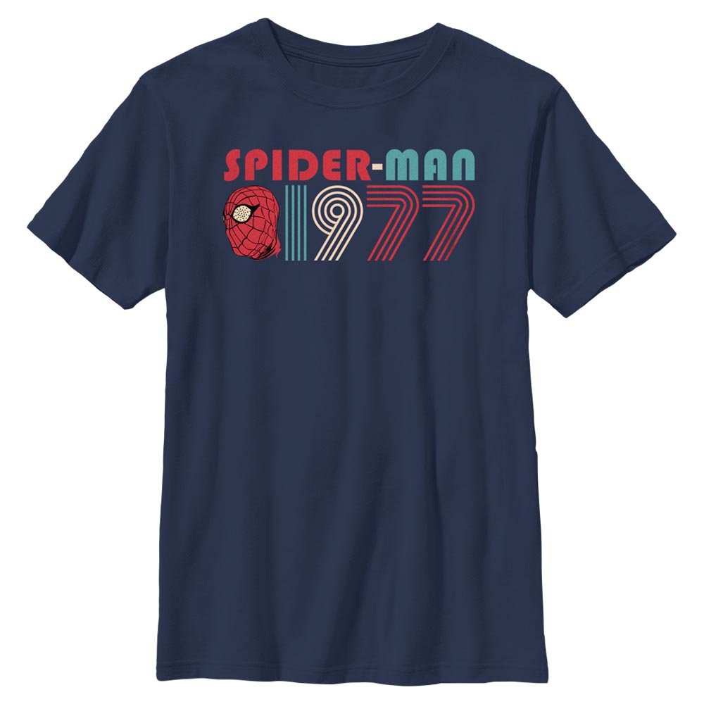 Boy's Marvel Spider - Man Beyond Amazing SPIDERMAN 1977 RETRO T - Shirt - POPvault