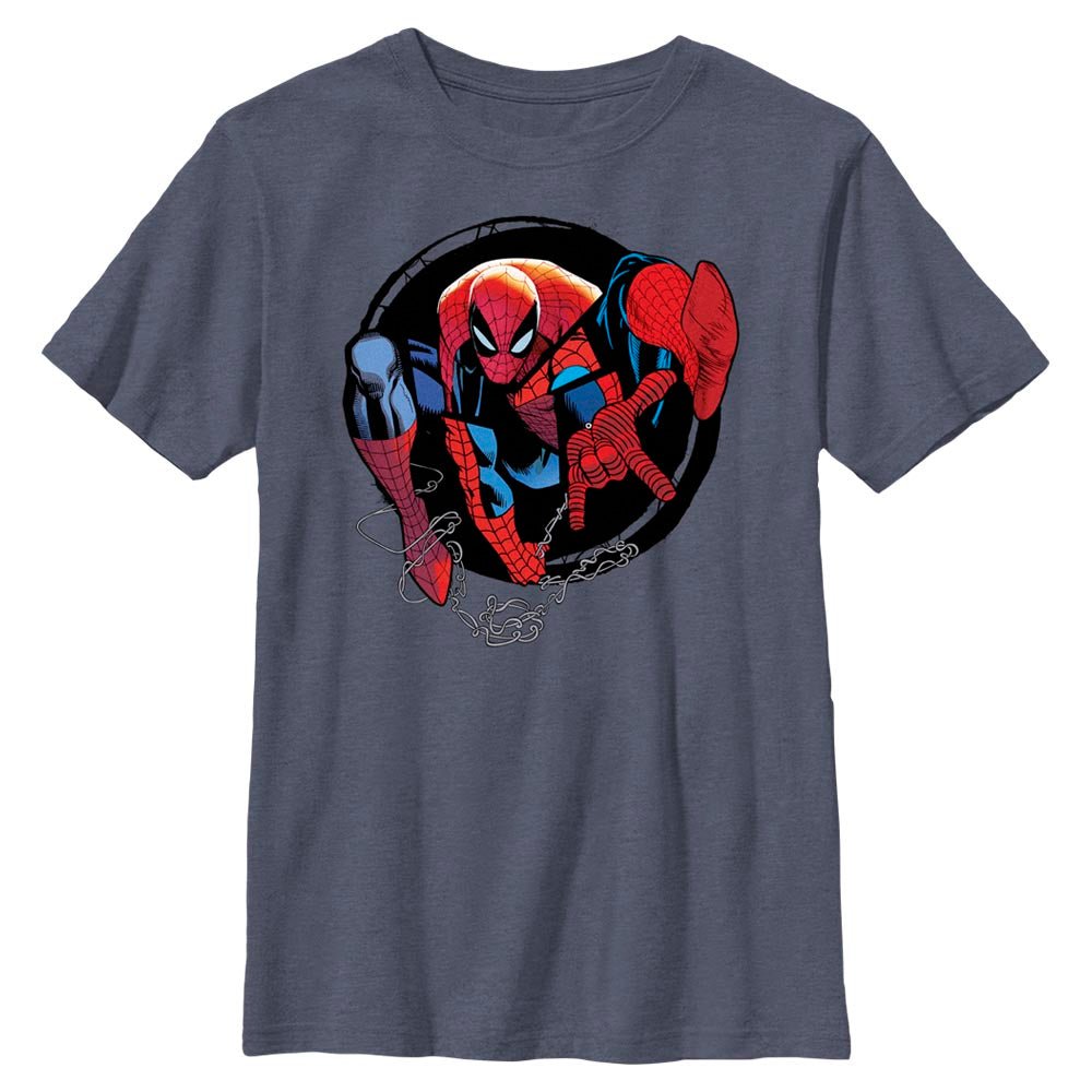 Boy's Marvel Spider - Man Beyond Amazing SPIDEY CIRCLE FORWARD T - Shirt - POPvault