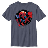 Boy's Marvel Spider-Man Beyond Amazing SPIDEY CIRCLE FORWARD T-Shirt - POPvault - Licensed - Marvel Comics - Official