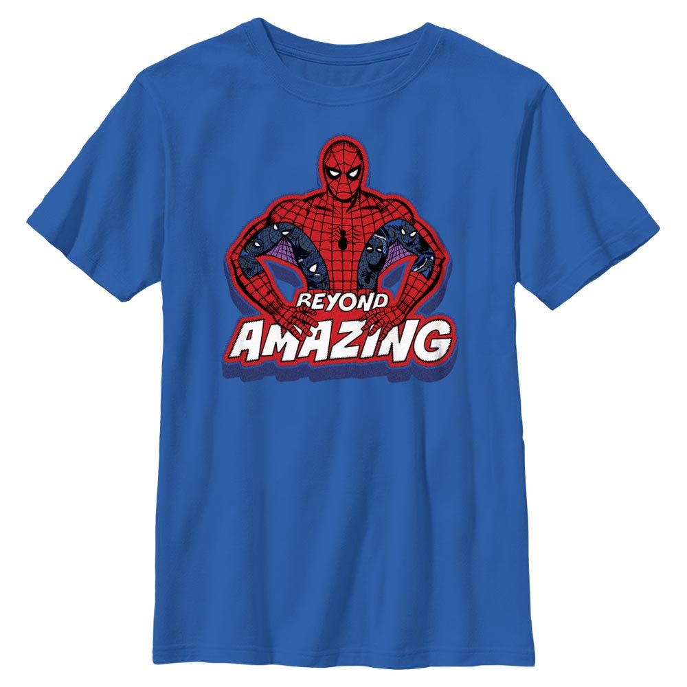 Boy's Marvel Spider - Man Beyond Amazing SPIDEY POSE BEYOND T - Shirt - POPvault