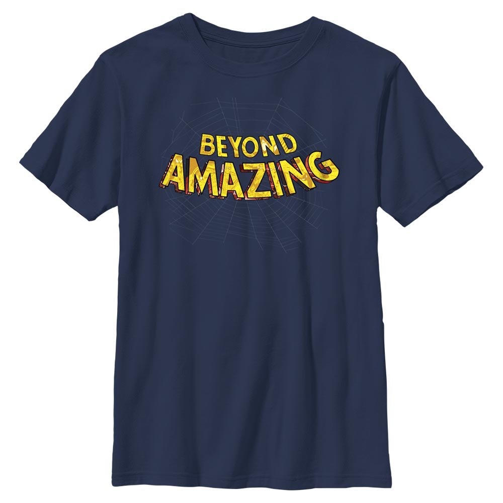 Boy's Marvel Spider - Man Beyond Amazing WEB BEYOND SPIDEY T - Shirt - POPvault