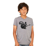 Boy's Squirrel Playing Guitar T-Shirt - POPvault