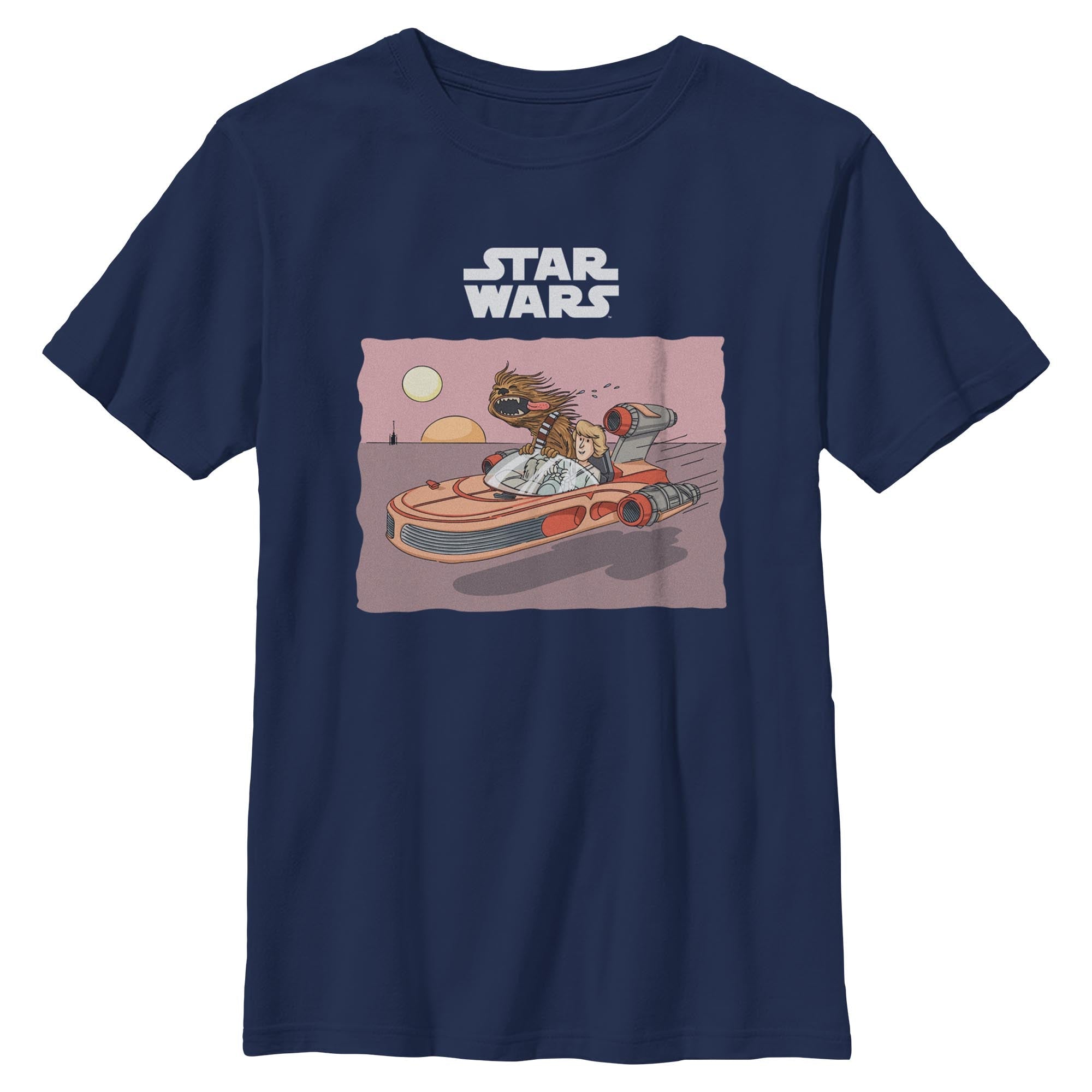 Boy's Star Wars Friends Traveling T-Shirt - POPvault