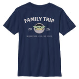 Boy's Star Wars Grogu Family Trip T-Shirt - POPvault