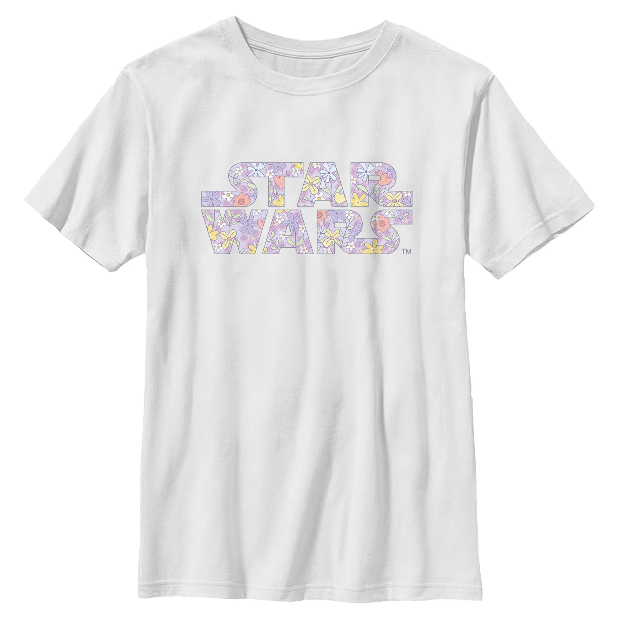 Boy's Star Wars Star Wars Spring Flower Logo T-Shirt - POPvault