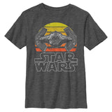 Boy's Star Wars Sunset Tie T-Shirt - POPvault