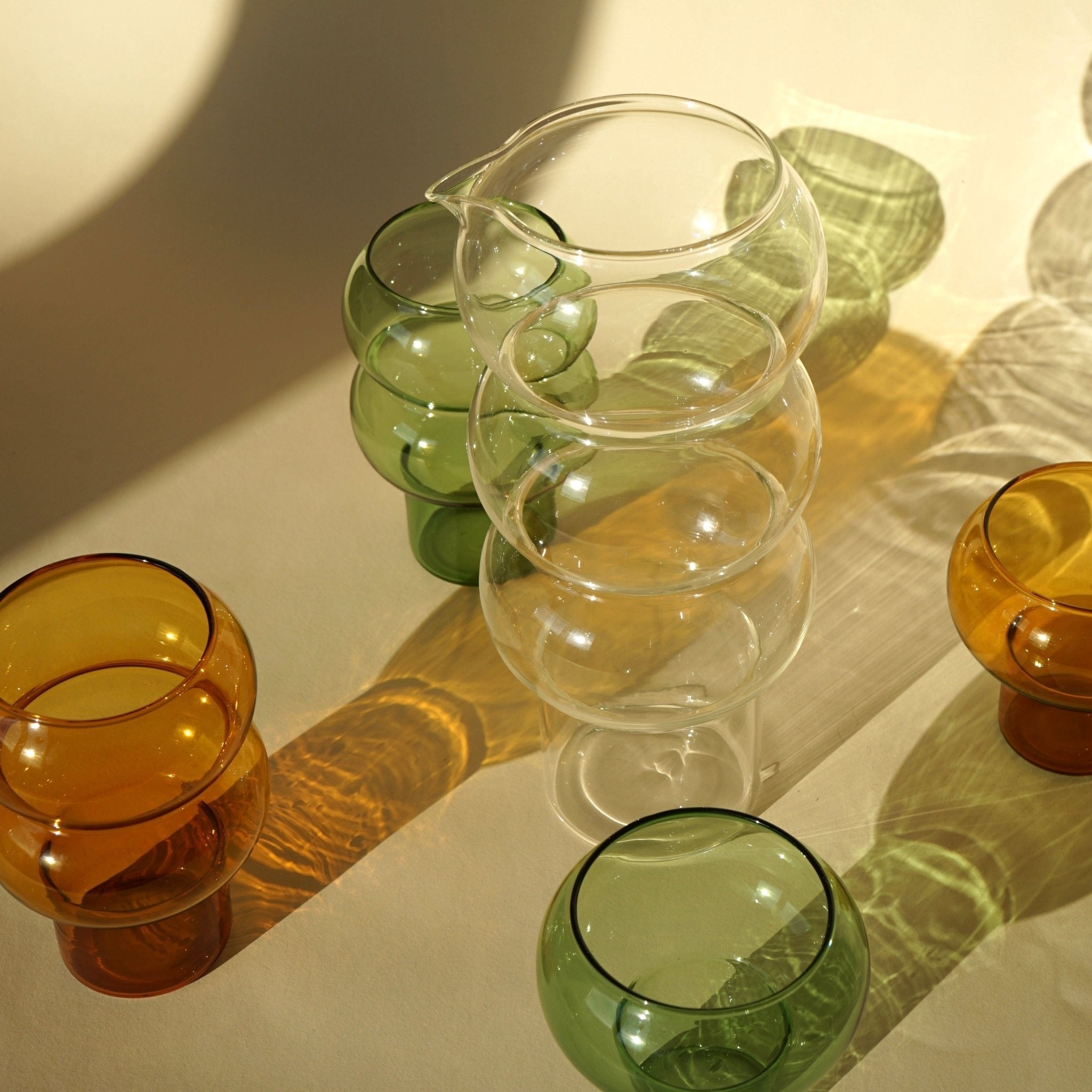 Bubble Glass Amber - POPvault
