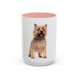 Cairn Terrier Color Accent Coffee Mug (11, 15oz) - POPvault