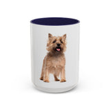 Cairn Terrier Color Accent Coffee Mug (11, 15oz) - POPvault