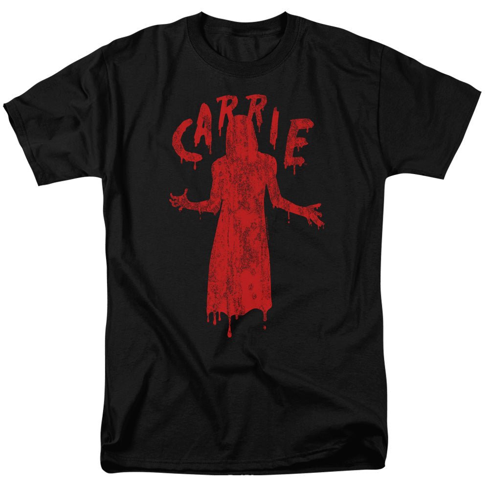 Carrie Silhouette Mens T Shirt Black Officially Licensed - POPvault