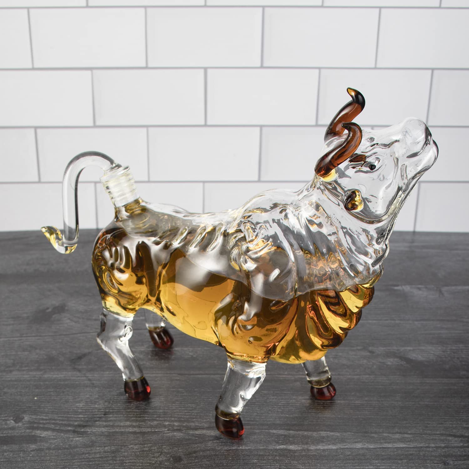 Charging Bull Whiskey Decanter - POPvault