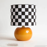 Checkered Ceramic Lamp - POPvault