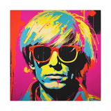 Colorful Pop Art Canvas Print - Andy Interpretation Unique Wall Decor - POPvault
