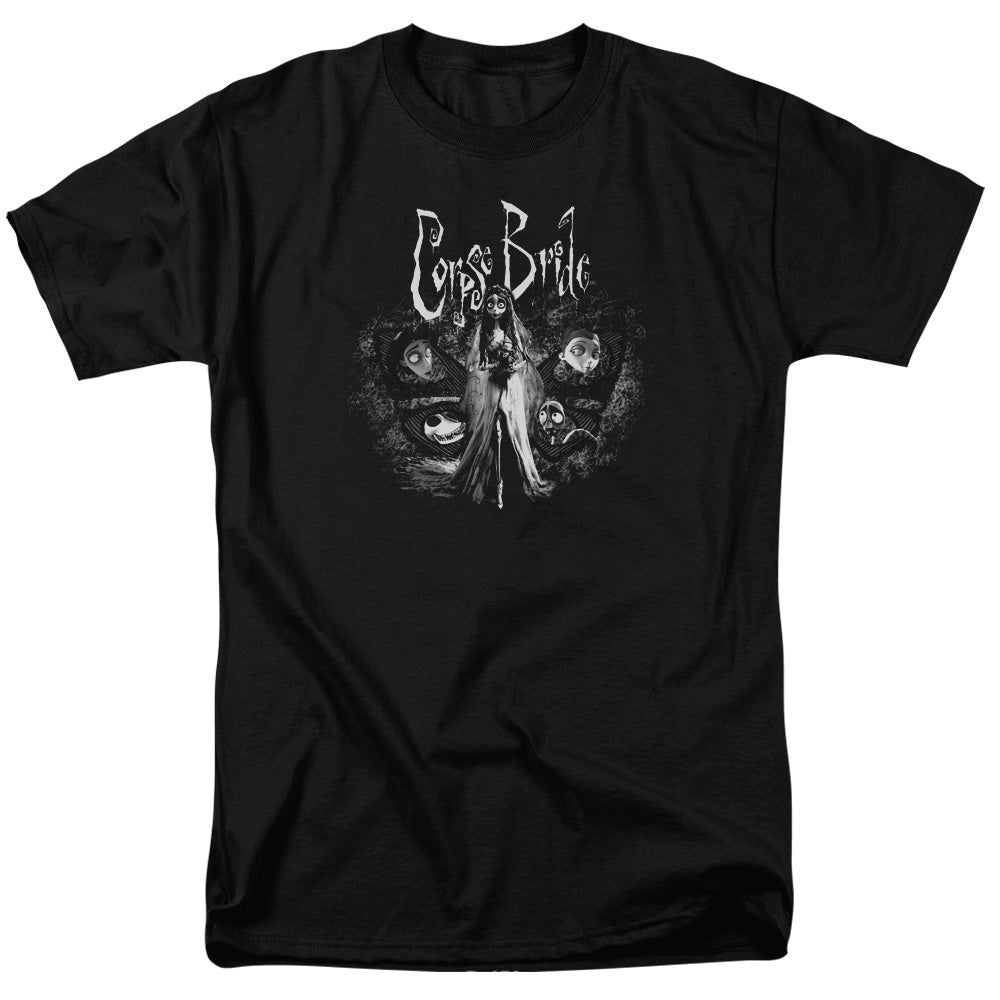 Corpse Bride Bride To Be Mens T Shirt Black Officially Licensed - POPvault