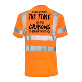 Crayons - Reflective Safety T-Shirt - POPvault