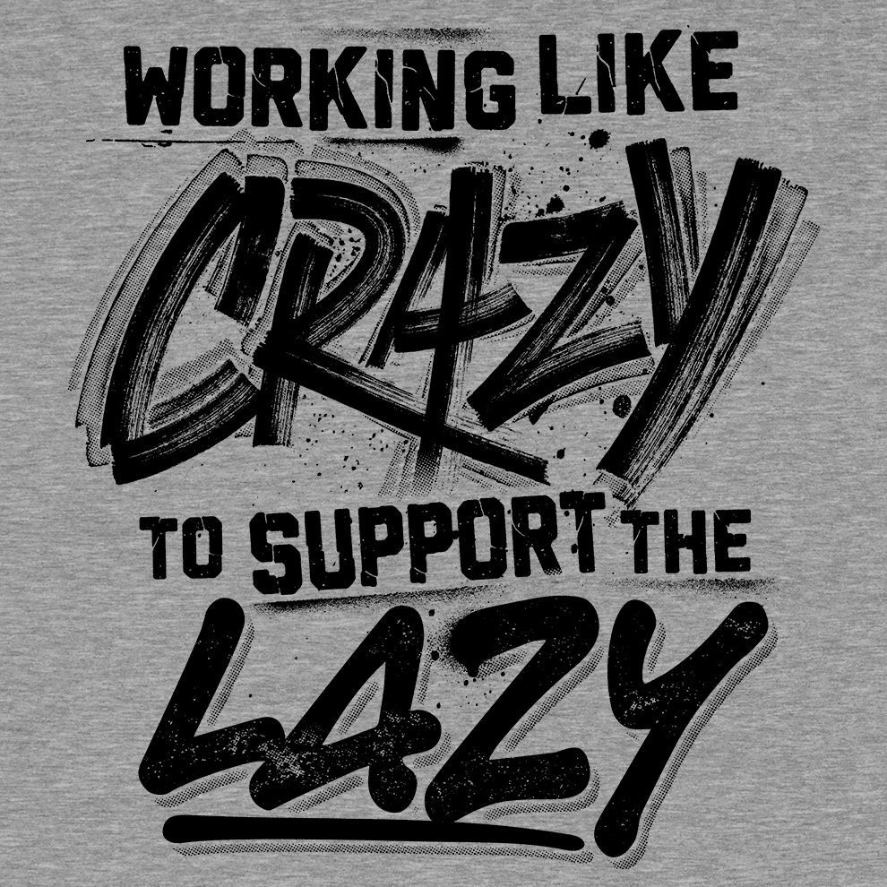 Crazy - Safety Yellow T-Shirt - POPvault