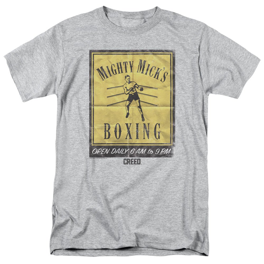 Creed Micks Poster Mens T Shirt Athletic Heather Officially Licensed - POPvault