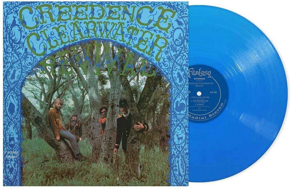 Creedence Clearwater Revival - Creedence Clearwater Revival (Remastered 2025) - [opaque sky blue vinyl] Vinyl Record - POPvault