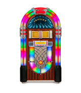 Crosley Digital LED Jukebox with Bluetooth - Walnut - POPvault