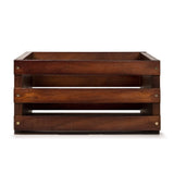 Crosley Record Storage Crate - Mahogany - POPvault