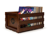 Crosley Record Storage Crate - Mahogany - POPvault