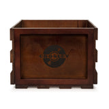 Crosley Record Storage Crate - Mahogany - POPvault