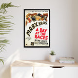 Cult Classic Framed Movie Poster Art - A Day At The Races | Marx Brothers 1937 - POPvault