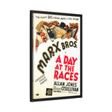 Cult Classic Framed Movie Poster Art - A Day At The Races | Marx Brothers 1937 - POPvault