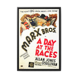 Cult Classic Framed Movie Poster Art - A Day At The Races | Marx Brothers 1937 - POPvault