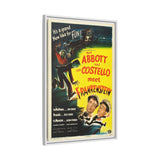 Cult Classic Framed Movie Poster Art - Abbot & Costello Meet Frankenstein 1948 - POPvault