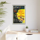 Cult Classic Framed Movie Poster Art - Abbot & Costello Meet Frankenstein 1948 - POPvault