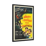 Cult Classic Framed Movie Poster Art - Abbot & Costello Meet Frankenstein 1948 - POPvault