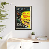 Cult Classic Framed Movie Poster Art - Abbot & Costello Meet Frankenstein 1948 - POPvault