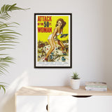 Cult Classic Framed Movie Poster Art - Attack Of The Fifty Foot Woman 1958 - POPvault