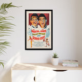 Cult Classic Framed Movie Poster Art - Scared Stiff | Martin & Lewis 1953 - POPvault