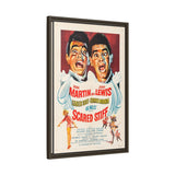Cult Classic Framed Movie Poster Art - Scared Stiff | Martin & Lewis 1953 - POPvault