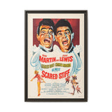Cult Classic Framed Movie Poster Art - Scared Stiff | Martin & Lewis 1953 - POPvault
