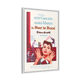 Cult Classic Large Gallery Framed Canvas 20" x 30" Movie Poster Art - A Star Is Born 1954 - POPvault