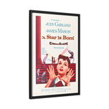 Cult Classic Large Gallery Framed Canvas 20" x 30" Movie Poster Art - A Star Is Born 1954 - POPvault
