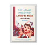 Cult Classic Large Gallery Framed Canvas 20" x 30" Movie Poster Art - A Star Is Born 1954 - POPvault