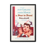 Cult Classic Large Gallery Framed Canvas 20" x 30" Movie Poster Art - A Star Is Born 1954 - POPvault
