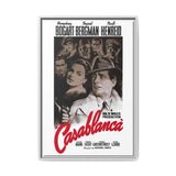 Cult Classic Large Gallery Framed Canvas 20" x 30" Movie Poster Art - Casablanca 1942 - POPvault