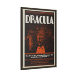 Cult Classic Large Gallery Framed Canvas 20" x 30" Movie Poster Art - Dracula Original 1931 - POPvault