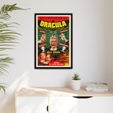 Cult Classic Large Gallery Framed Canvas 20" x 30" Movie Poster Art - Dracula Re - Issue 1951 - POPvault