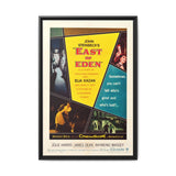 Cult Classic Large Gallery Framed Canvas 20" x 30" Movie Poster Art - East Of Eden 1955 - POPvault