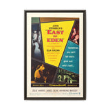 Cult Classic Large Gallery Framed Canvas 20" x 30" Movie Poster Art - East Of Eden 1955 - POPvault