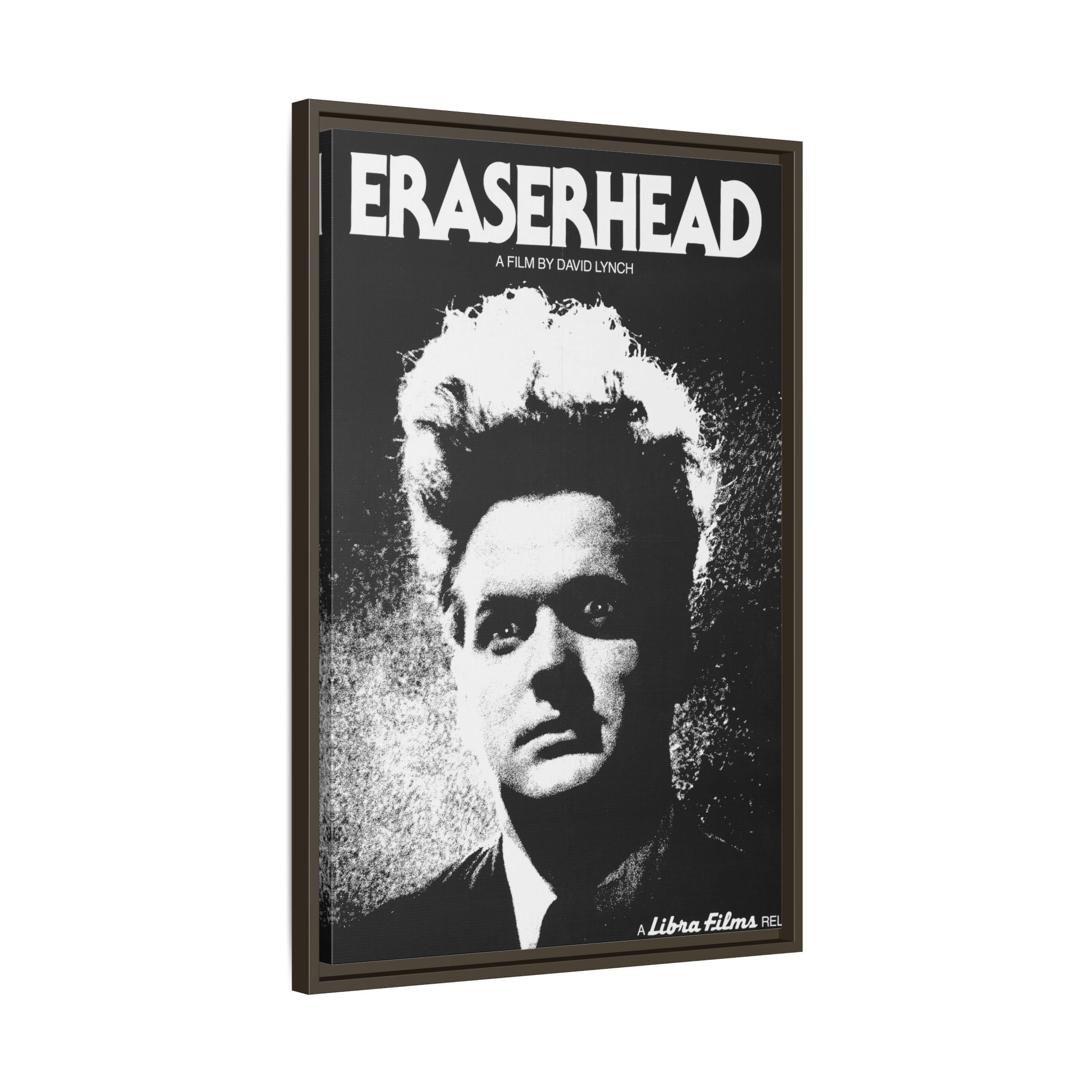 Cult Classic Large Gallery Framed Canvas 20" x 30" Movie Poster Art - Eraserhead 1977 - POPvault