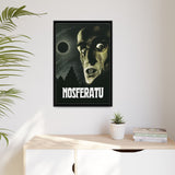 Cult Classic Large Gallery Framed Canvas 20" x 30" Movie Poster Art - Nosferatu 1922 - POPvault