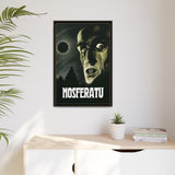 Cult Classic Large Gallery Framed Canvas 20" x 30" Movie Poster Art - Nosferatu 1922 - POPvault