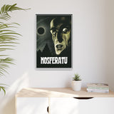 Cult Classic Large Gallery Framed Canvas 20" x 30" Movie Poster Art - Nosferatu 1922 - POPvault